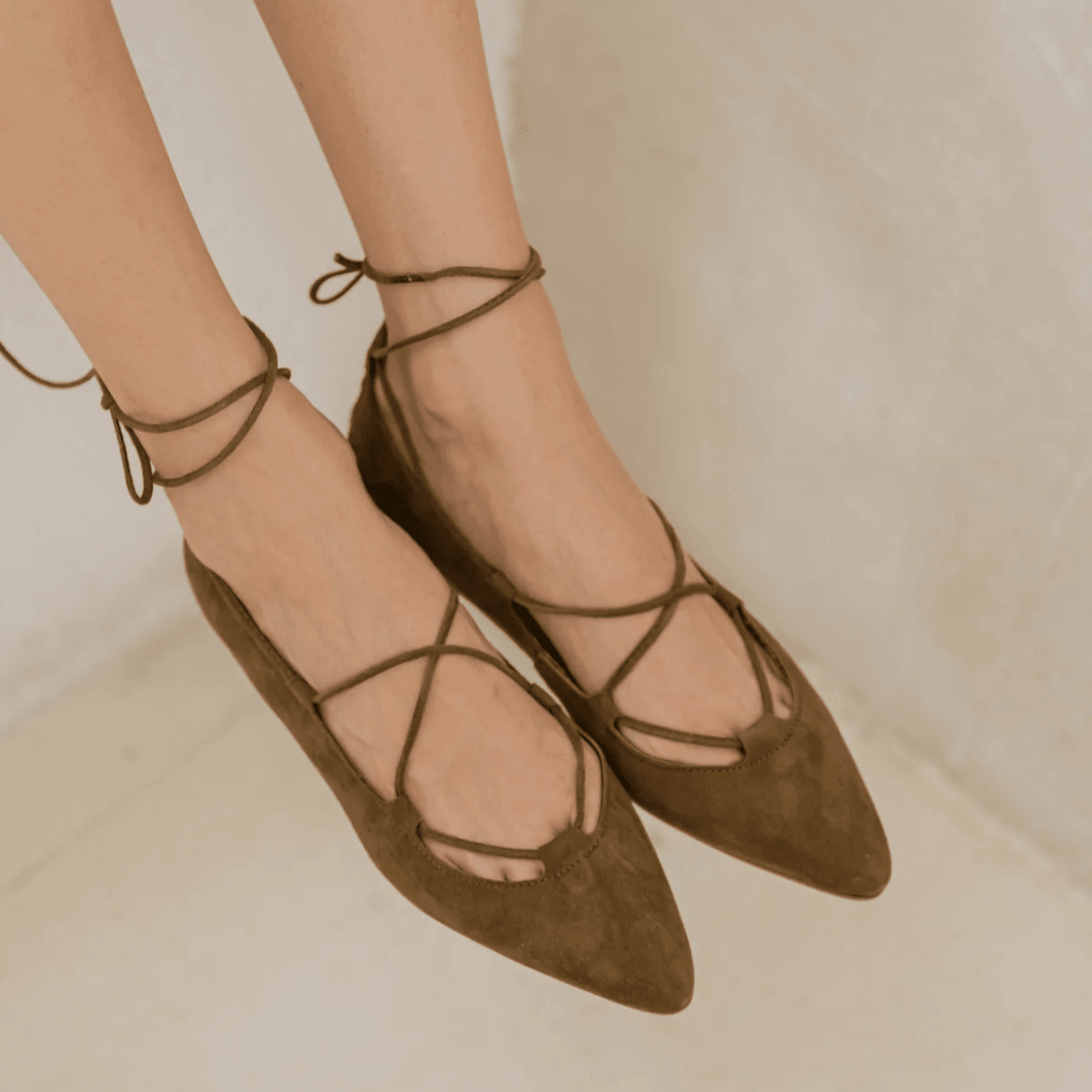 Zapatos penelope ante olive - Ganzitos