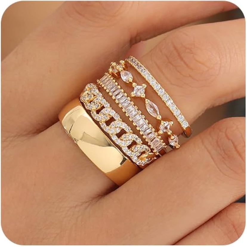 Gold rings
