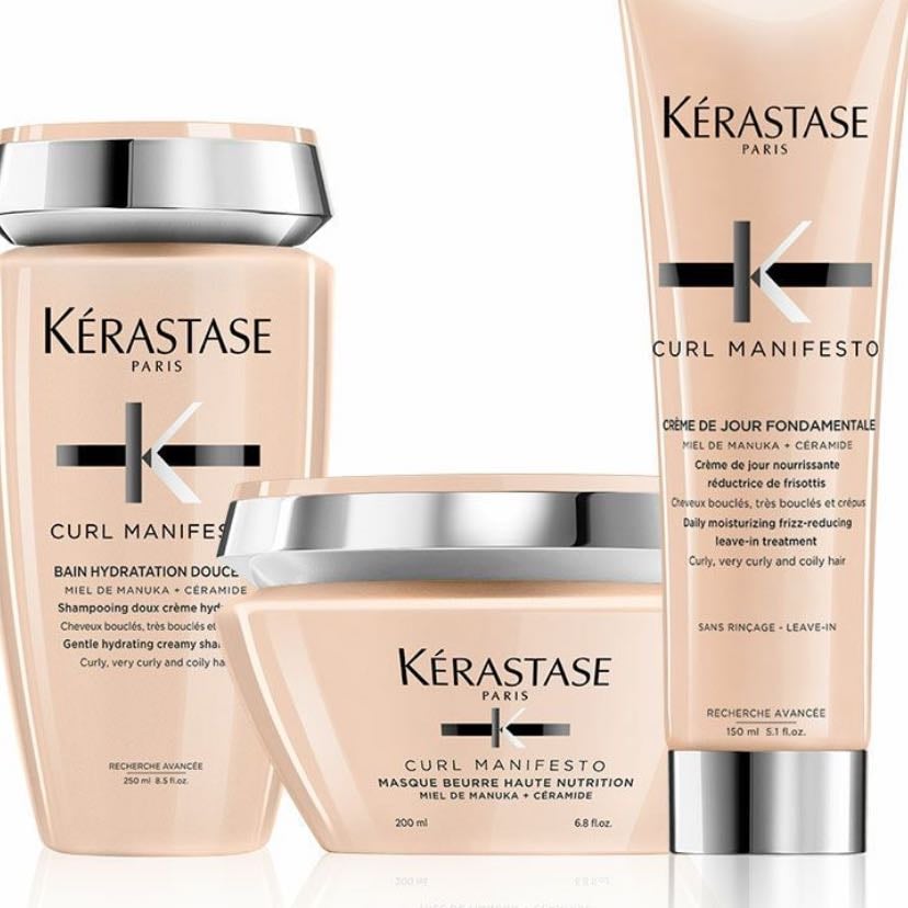 Curl Manifesto Kerastáse - Toda la línea, es perfecta!! Debo confesar que la uso día por medio para que me rinda 👀