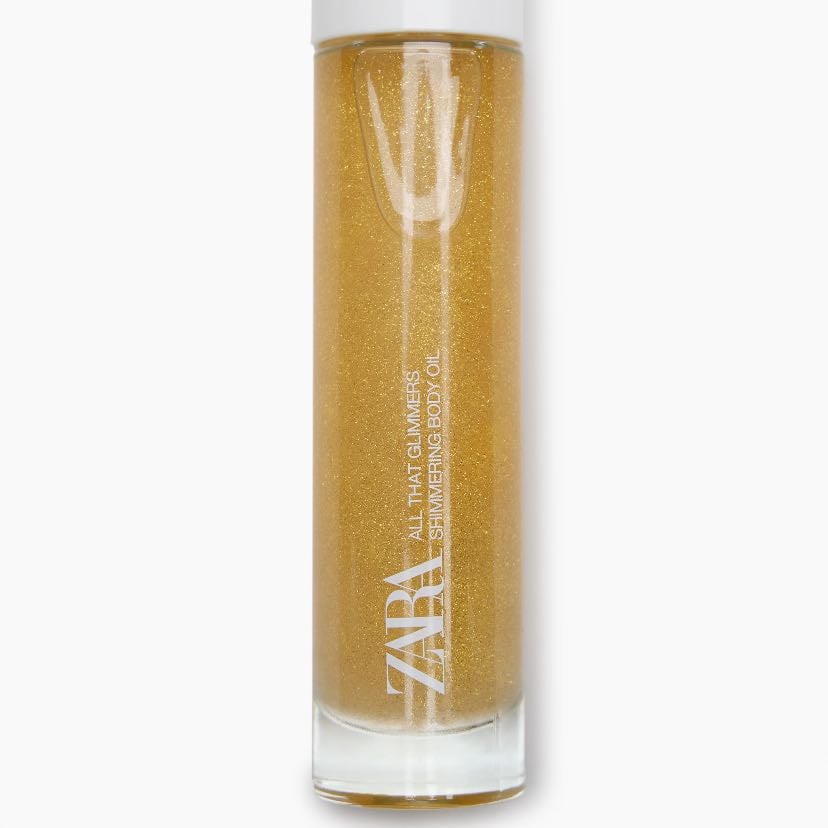 Shimmering body oil ZARA - El olor es wonder rose. Es mi bolucompra favorita porque es muy poco necesario pero Im just the girl