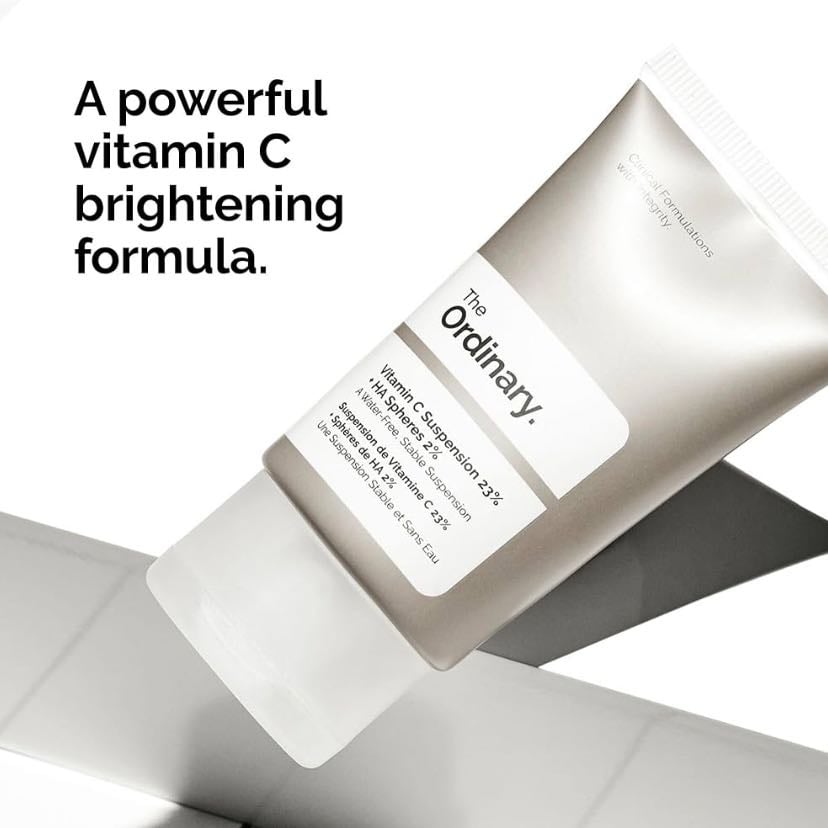 Vitamin C suspension 23% + HA spheres 2% - Es tratamiento nocturno, me quitó rojeces! No se que me hace pero la amo