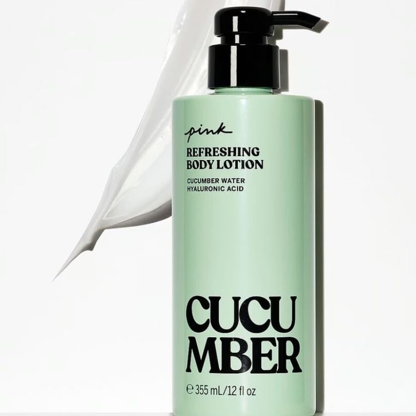 Cucumber refreshing body lotion PINK - El olor les juro dura todo el día 😭 amo oler fresca como un pepino 🧚