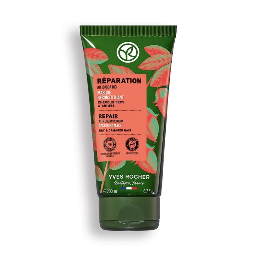 Mascarilla reparadora - Yves Rocher, todo ok, hasta que se fue de chile 😭 1 vez por semana