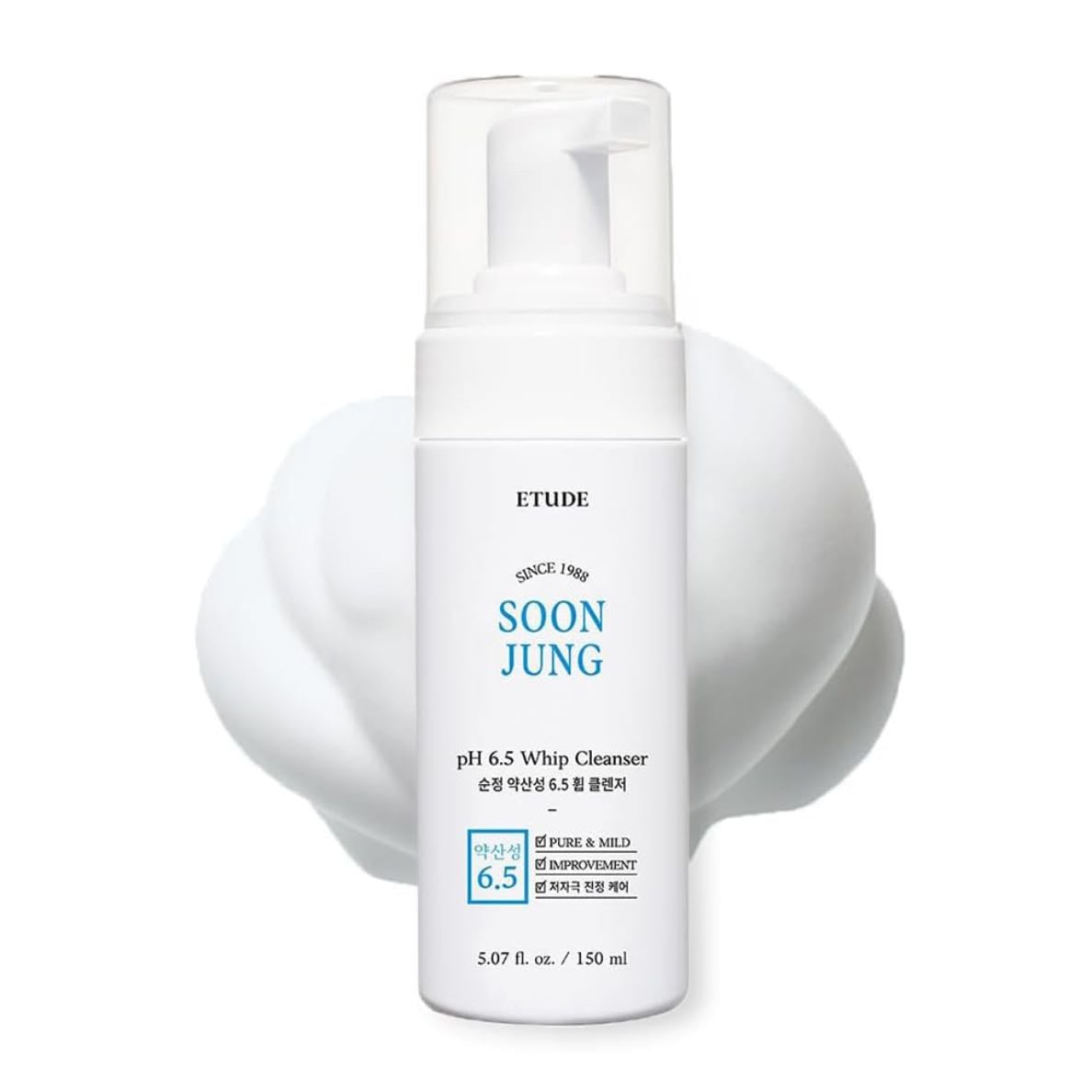 ETUDE SoonJung pH 6.5 Whip Cleanser - $13.99