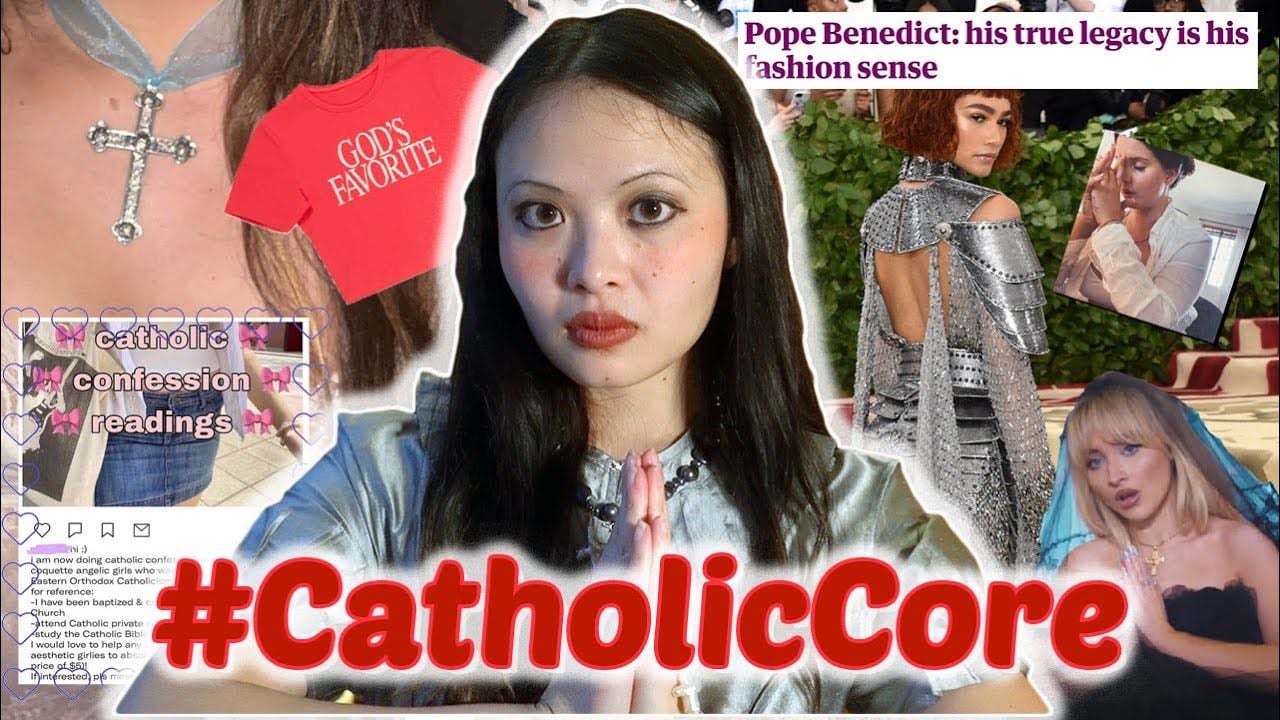 the coquettification of catholicism - YouTube