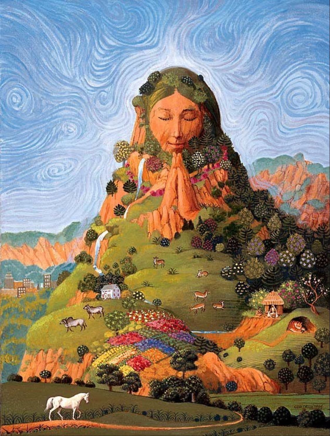 Gaea - The Greek personification of Earth
Roman form: Terra