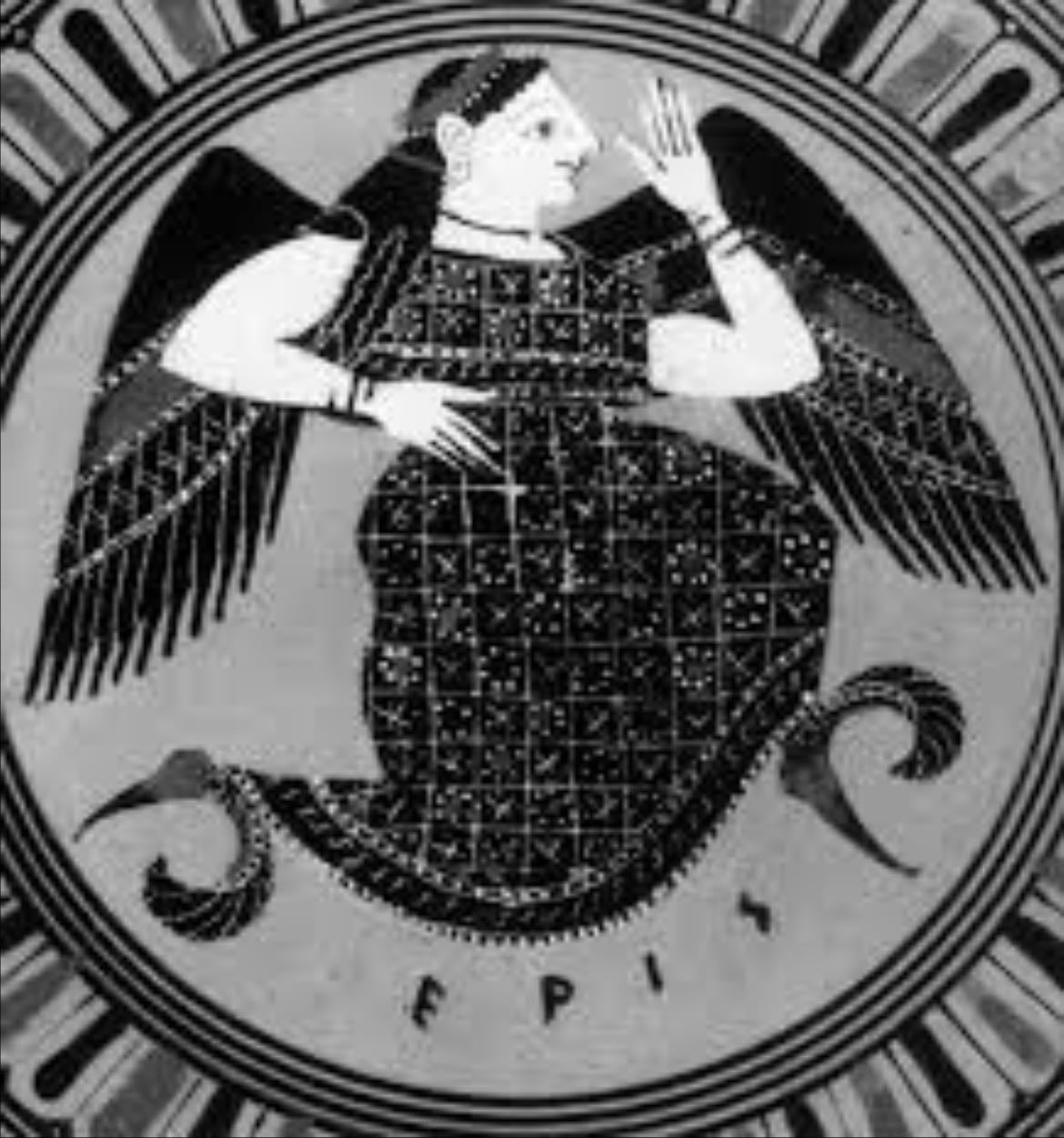 Eris - The Greek goddess of jealousy and discord
Roman form: Discordia