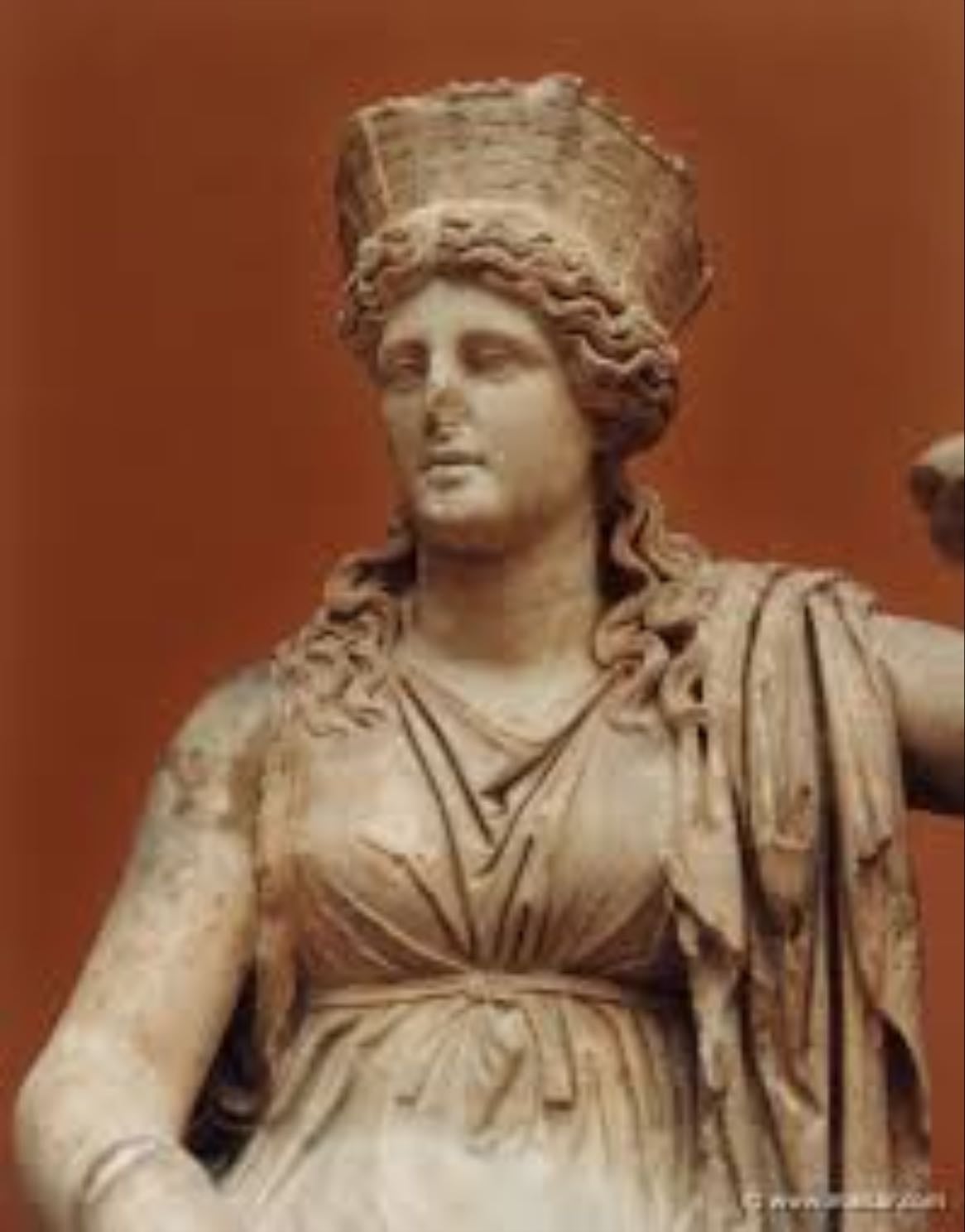 Rhea - The Greek Titan goddess of fertility and generation. She determines the flow of things
Roman form: Ops
