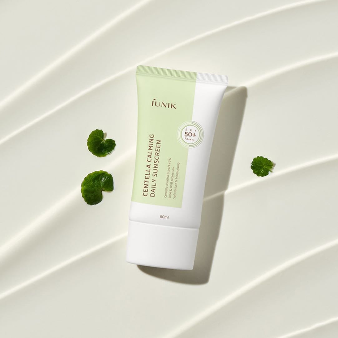iunik centella calming suncream
