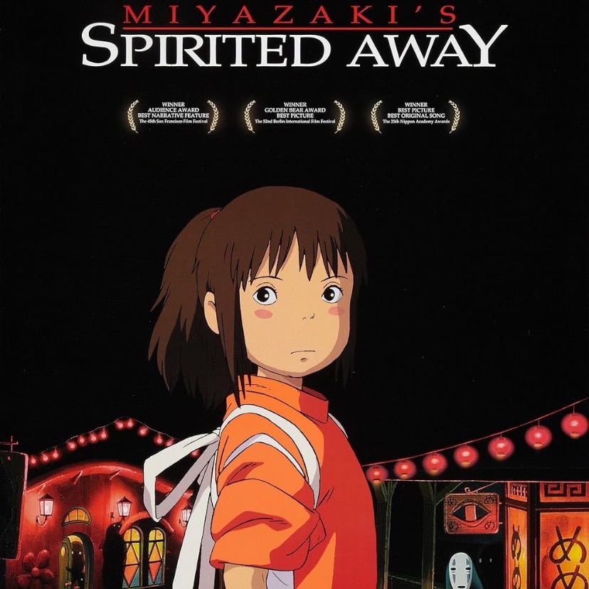 Spirited Away - Hayao Miyazaki · 2001