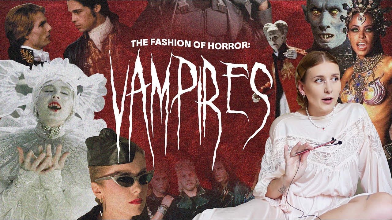 The Fashion of Horror: Vampires - YouTube