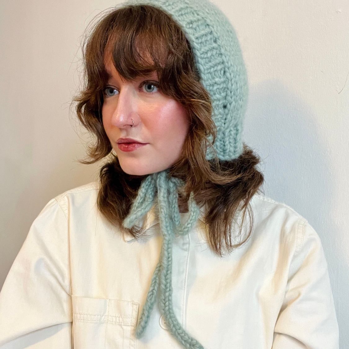 Knit bonnet