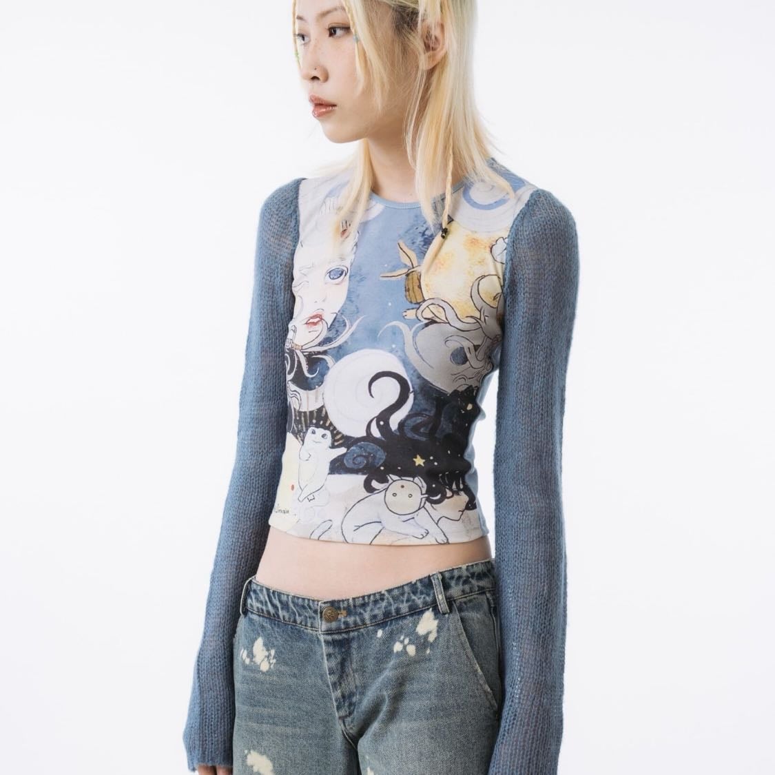 Lucky charm long sleeve tee