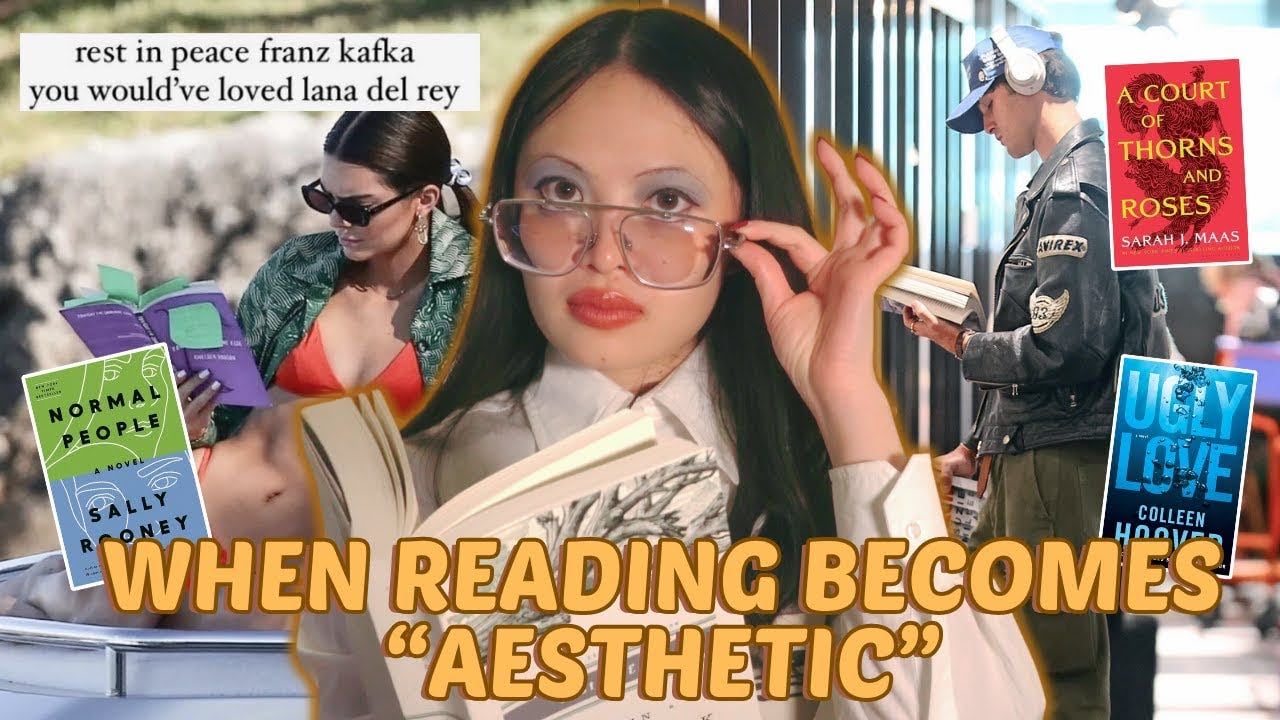 booktok & the hotgirlification of reading - YouTube