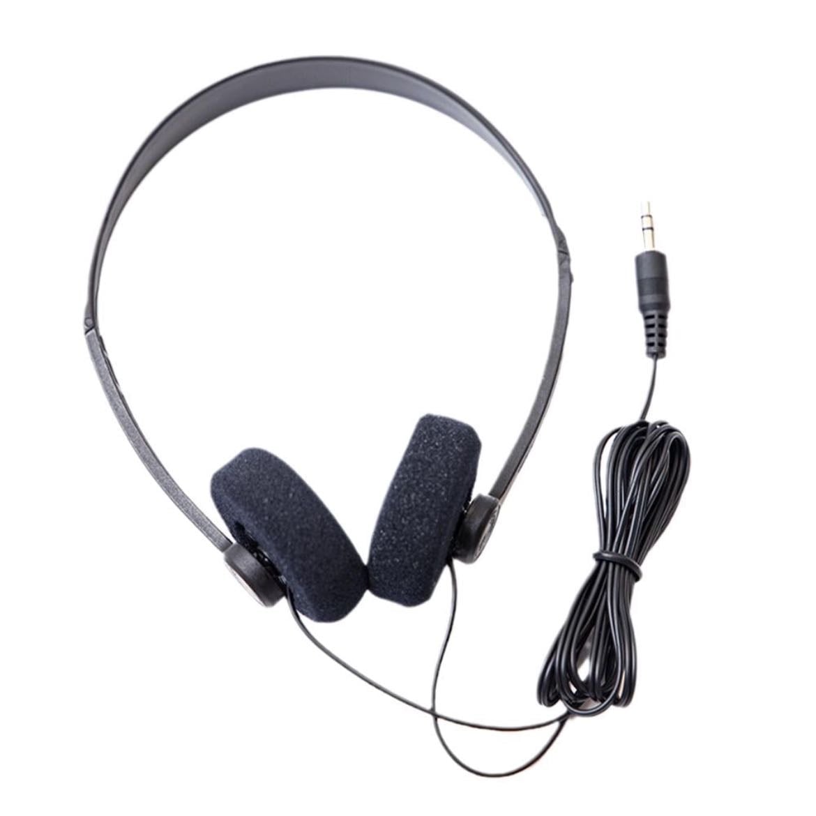 Vintage wired headphones