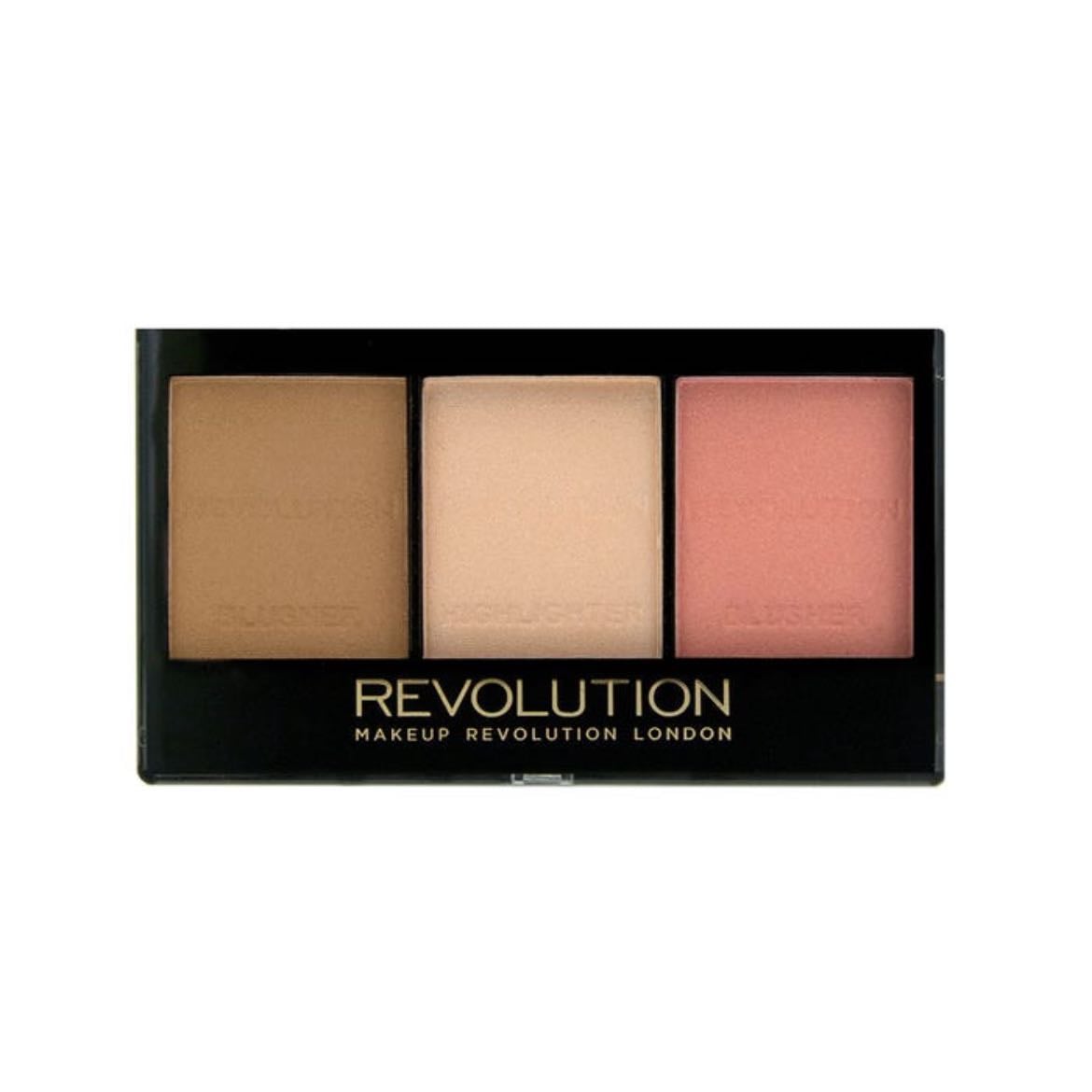 Revolution - Ultra Sculpt & Contour Paleta con 3 tonos para contornear e iluminar el rostro