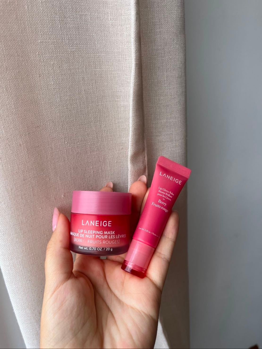 la neige masque + baume - night/day