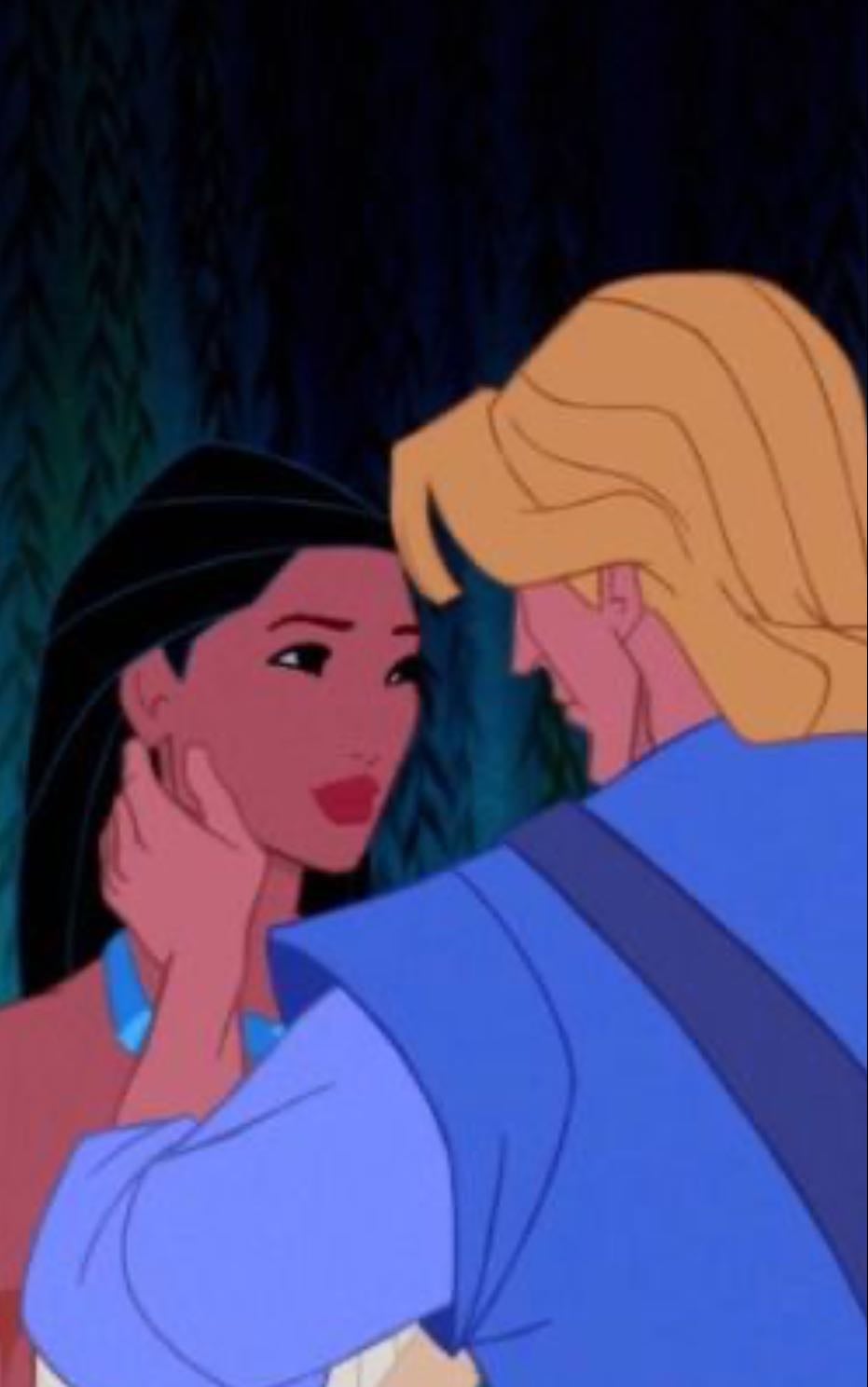 Que Pocahontas no se haya quedado con John Smith - Prometo que esto me rompe mi corazón cada que lo veo, me alegro que en la 2da se haya quedado con el otro, PERO PORQUE ME CAMBIARON A JOHN SMITH, fuera de eso él es divino y la quiere mucho, el de la 1ra película jamás la hubiera dejado, me rompen el corazoncito