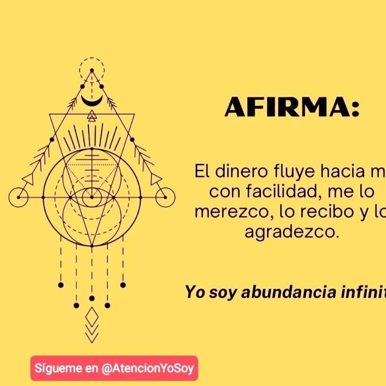 El dinero fluye hacia mí con facilidad y en abundancia.