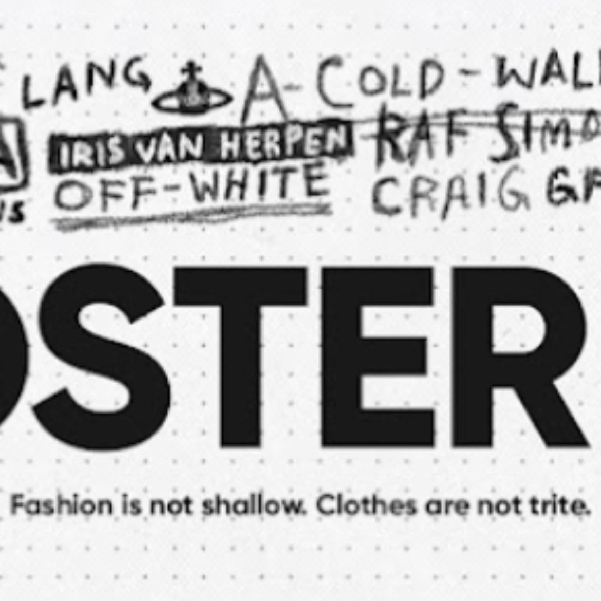 Bliss Foster - Full time fashion critic for the last 12 Years. I love him.