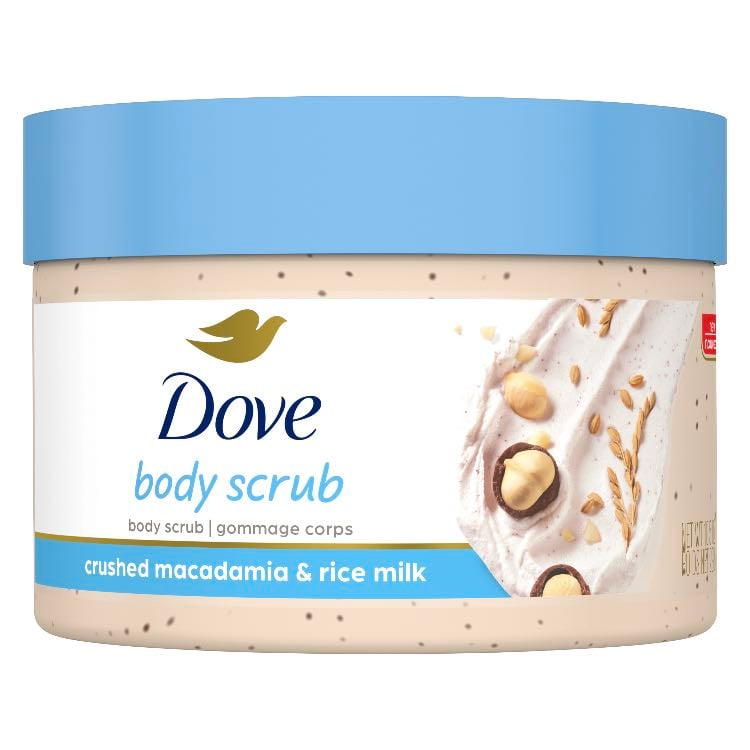 Rice milk dove exfoliate