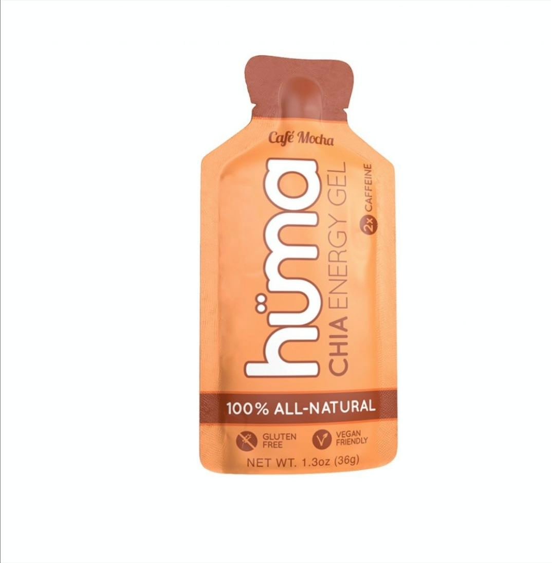 Hüma chia energy gel - Sabor: Café Mocha