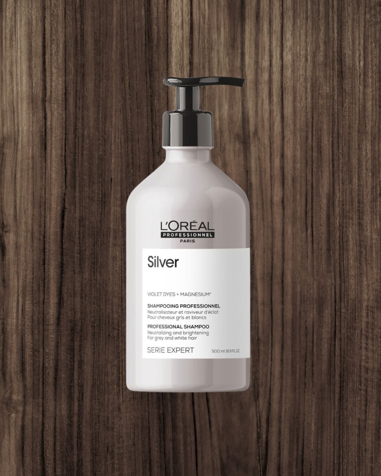 L'Oréal Silver Shampoo - Violet Dyes + Magnesium