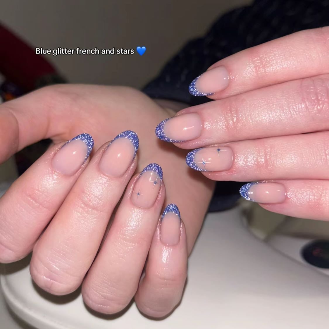 Blue Glitter