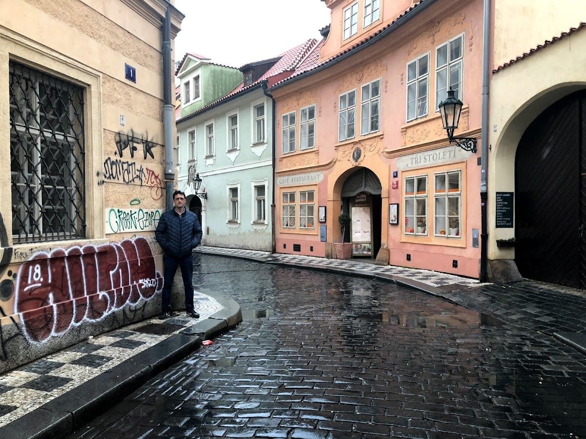 Prague's narrowest alley