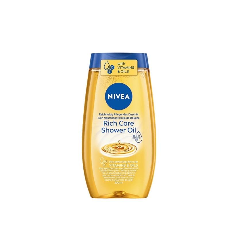 NIVEA rich care shower oil - 5,95€