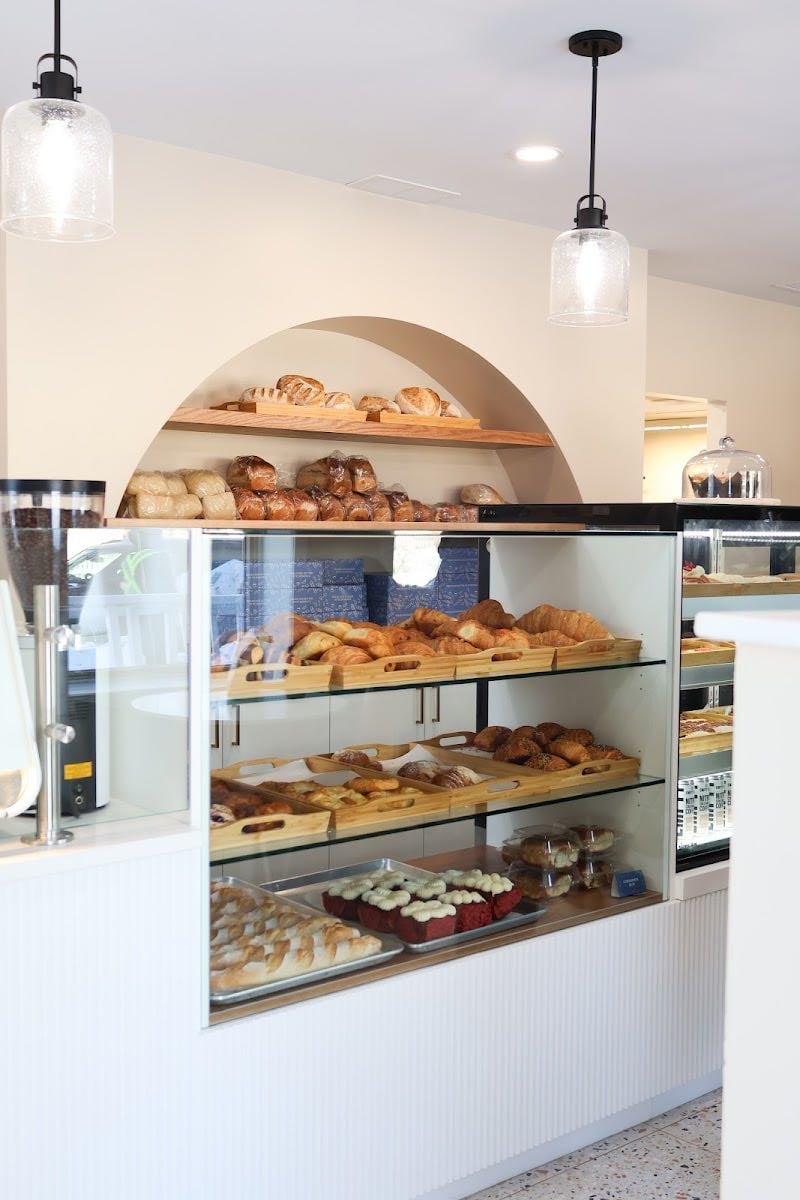 La Belle Baguette - The croissants were the stand outs for sure, especially the churro one. The vibes inside were lacking quite a bit, but the inclusion of a patio I’d always a plus. Coffee and chai was good. Decent place.