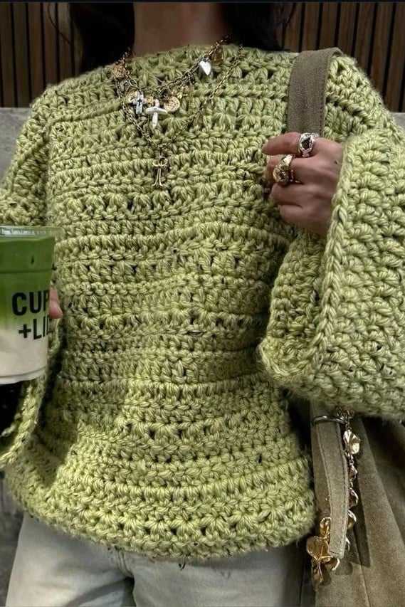 Crochet - esses moletons de crochê