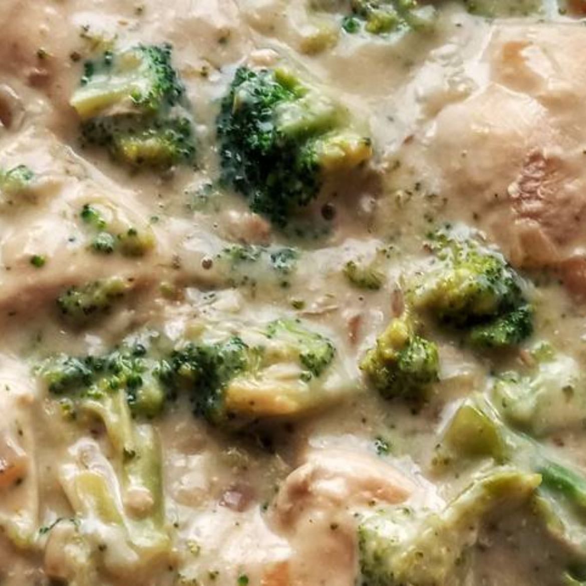 Pollo cremoso con brócoli - One pot