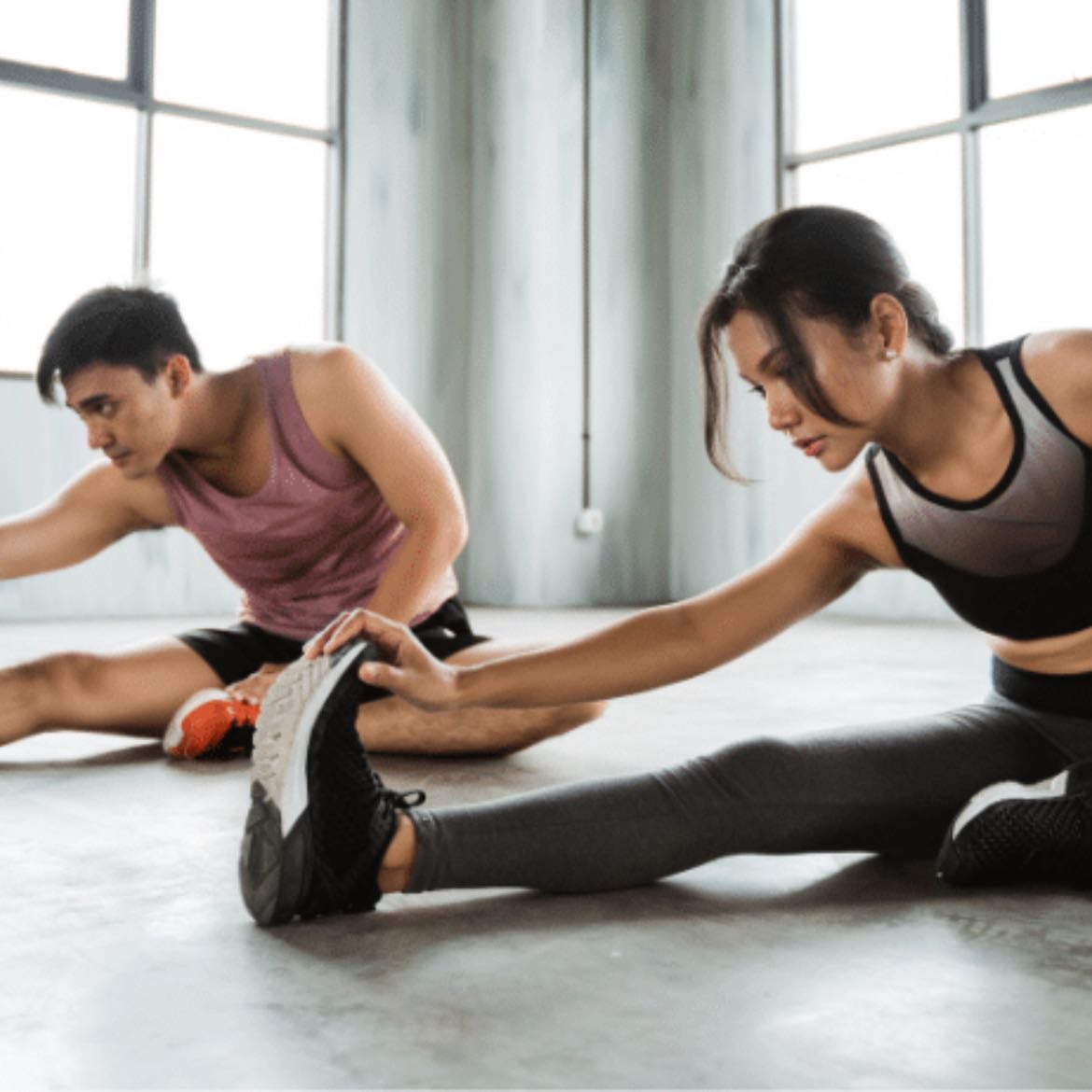 Stretching - Brazos/cadera/pierna