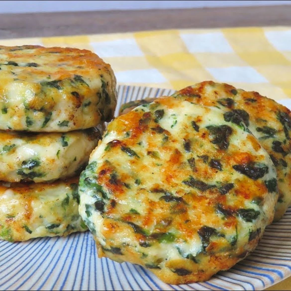 Medallón de pollo y brócoli