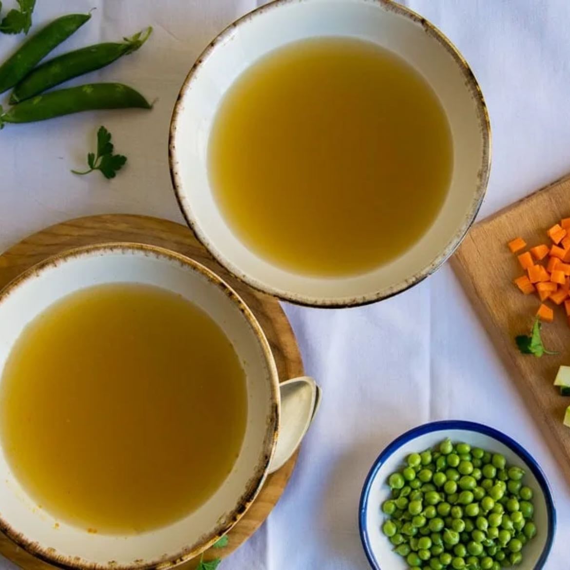 Caldo de verduras - Sobras de verduras