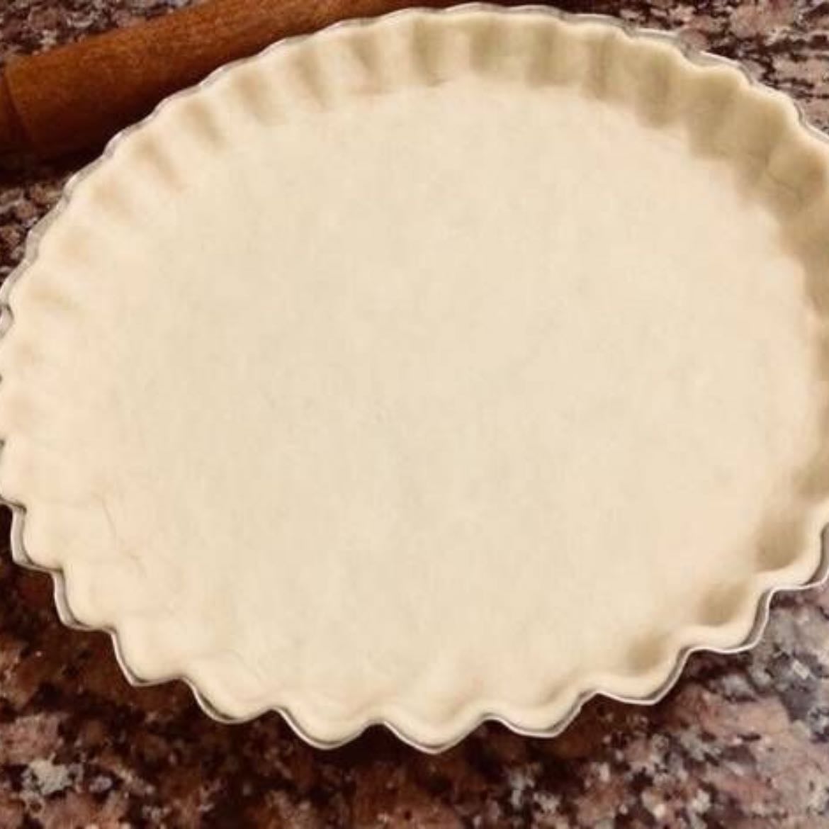 Tapa de tarta fácil