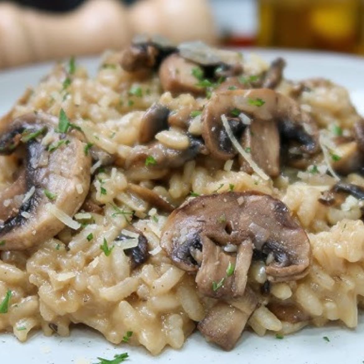Risotto de hongos