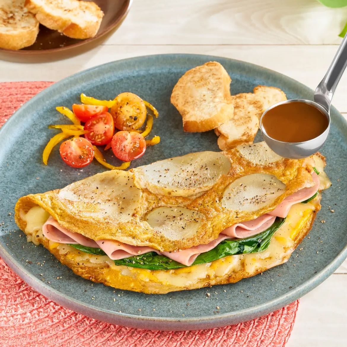 Omelette con papa