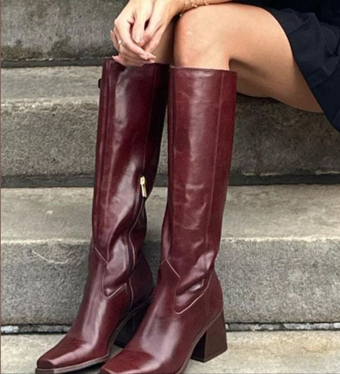 Botas bordó