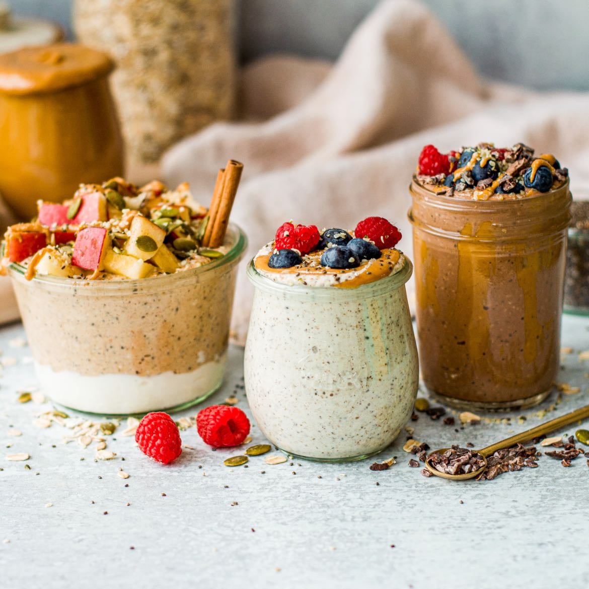 Blended oats
