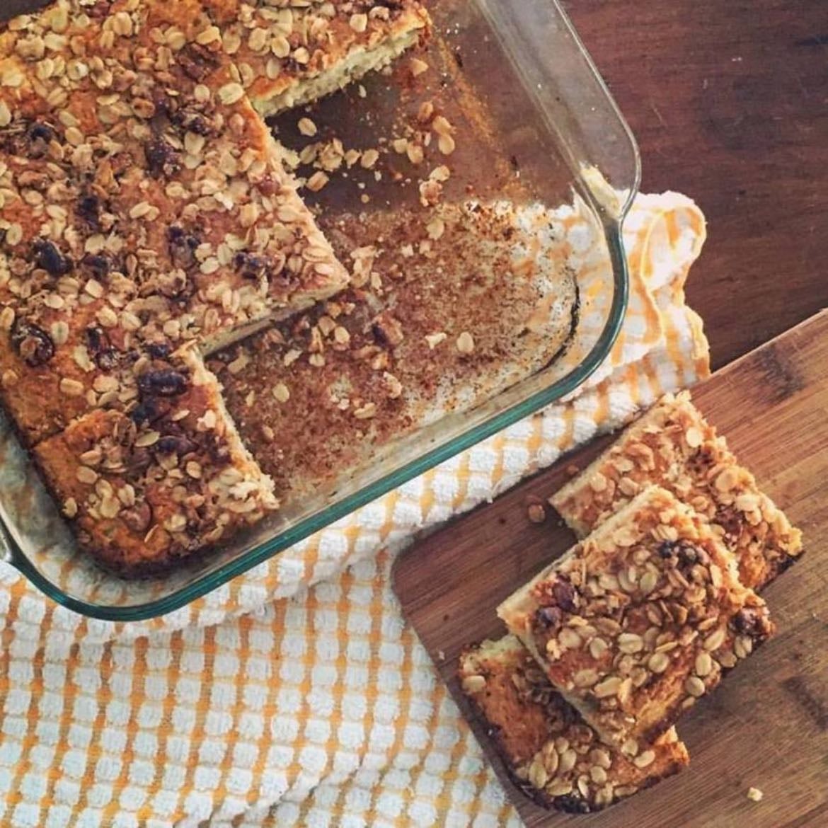 Cuadraditos de avena