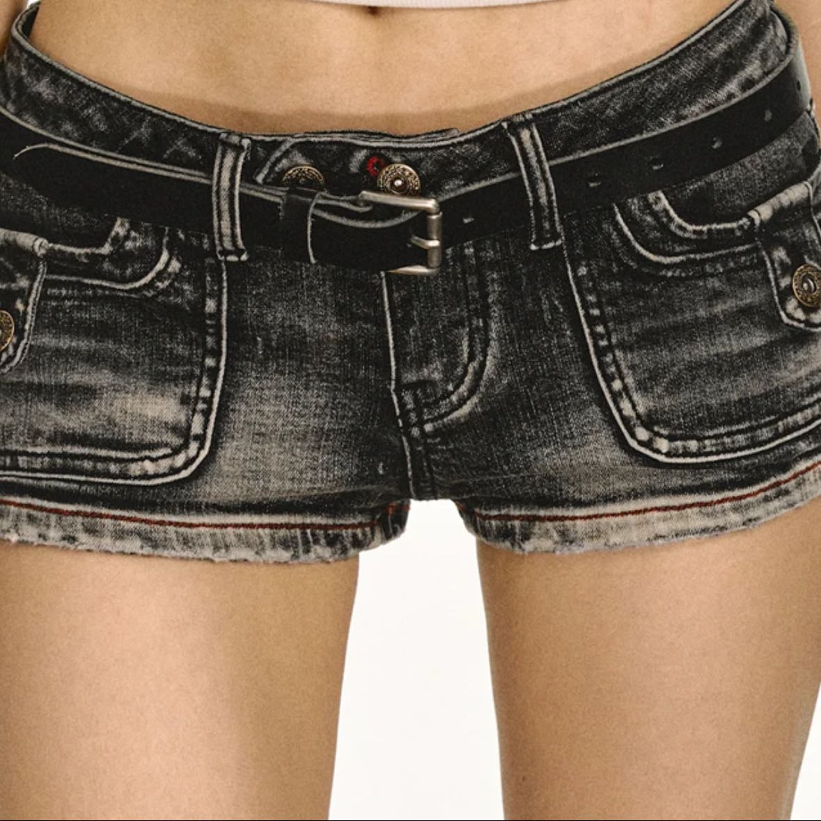 ariseism low rise shorts