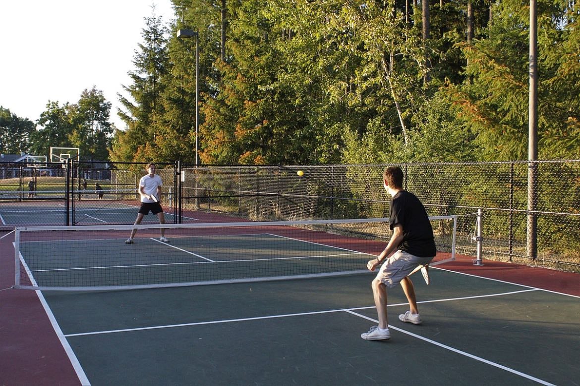 pickleball - assuming you have equipment; free outdoor courts at parks