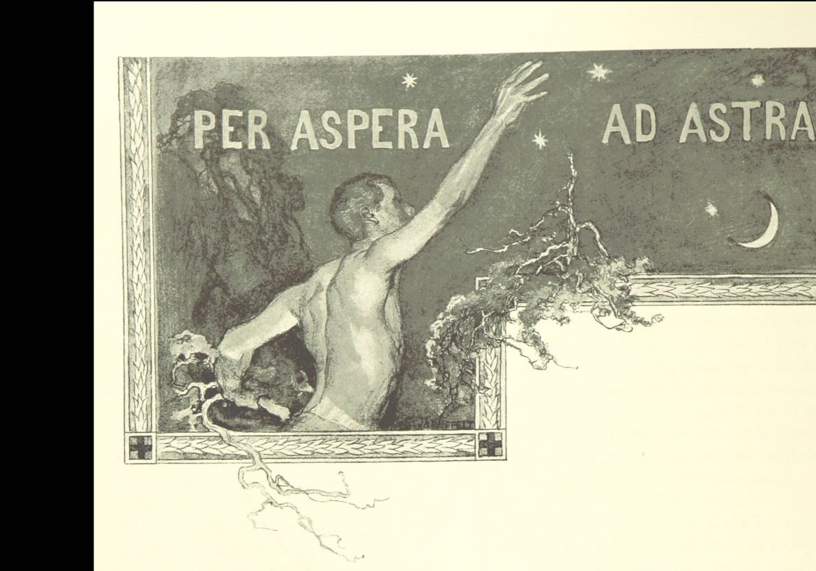 ad astra per aspera - to the stars through difficulties