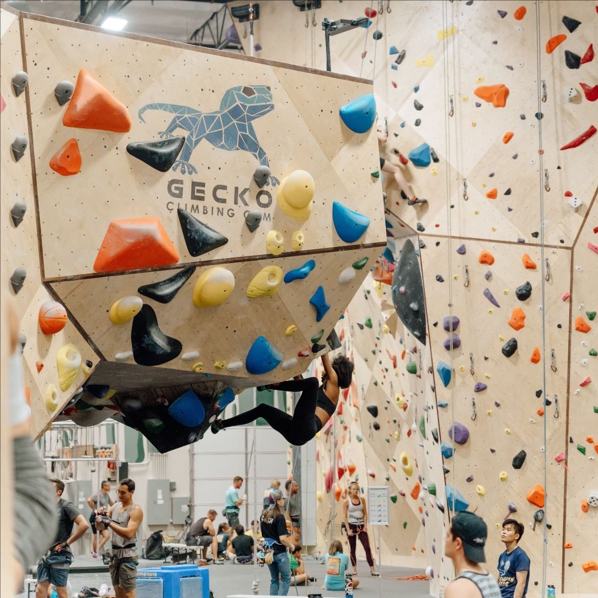 rock climbing