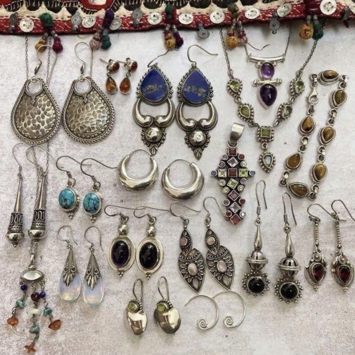 joyería artesanal - aretes, collares, anillos, pulseras