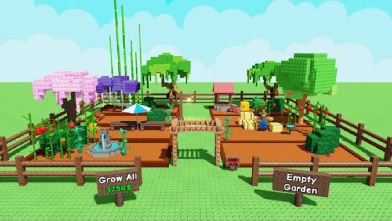 Grow a garden - Fun to start good time killer a little addictive best to play on pc