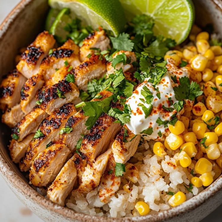 chicken rice bowl