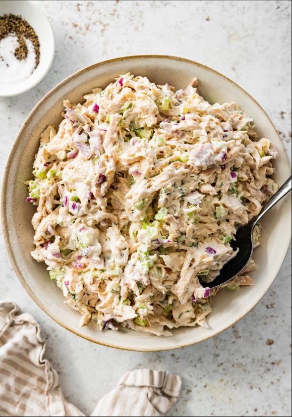 cottage chicken salad